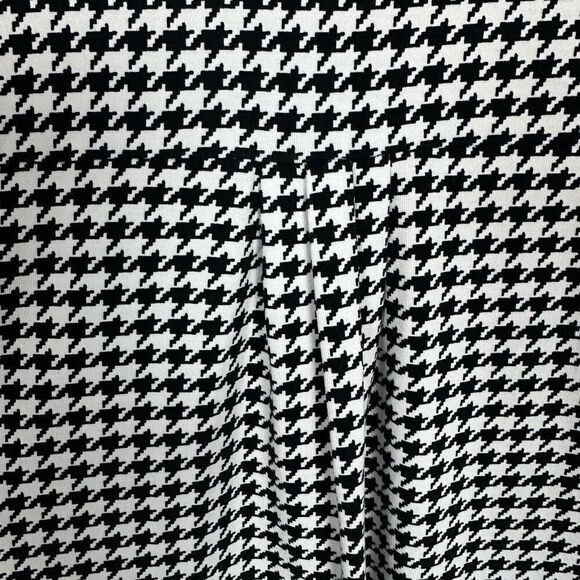 J. Jill Houndstooth Small Black and Cream Open Front Cardigan - Picture 6 of 9